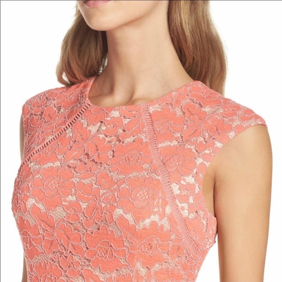 Vince Camuto coral lace dresses - Picture 12 of 13